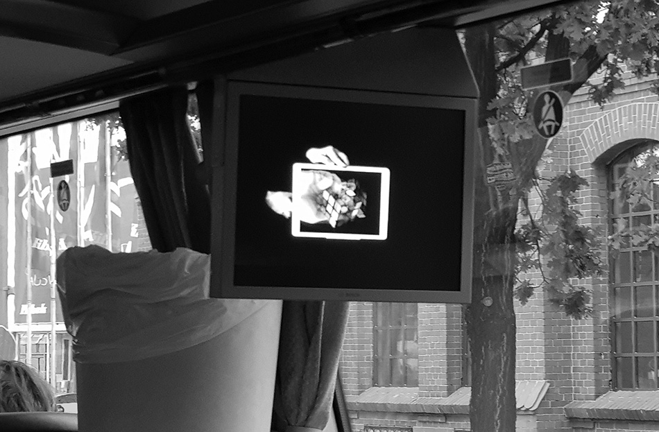 video on the bus